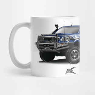 holden colorado blue Mug